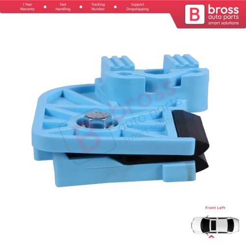 Window Regulator Repair Clips Front Left L1 for VW Polo MK4 6Q 9A 9N 9N3 9A4 4/5-Door Hatchback Sedan 6Q4837461