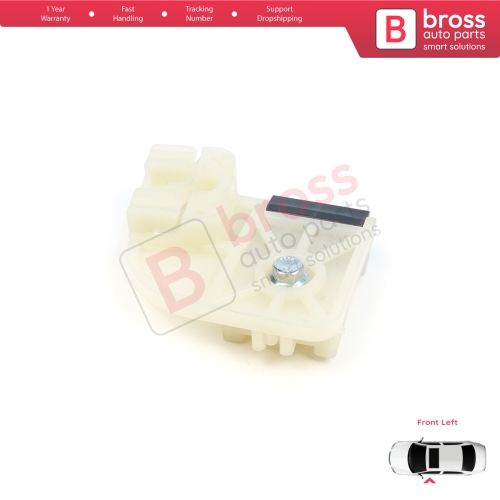 Window Regulator Repair Clips Front Left L1 for VW Polo MK4 6Q 9A 9N 9N3 9A4 4/5-Door Hatchback Sedan 6Q4837461