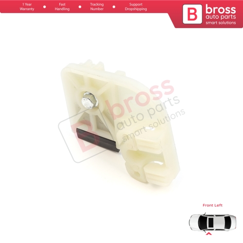 Window Regulator Repair Clips Front Left L1 for VW Polo MK4 6Q 9A 9N 9N3 9A4 4/5-Door Hatchback Sedan 6Q4837461