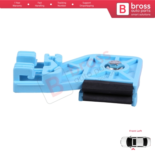 Window Regulator Repair Clips Front Left L2 for VW Polo MK4 6Q 9A 9N 9N3 9A4 4/5-Door Hatchback Sedan 6Q4837461
