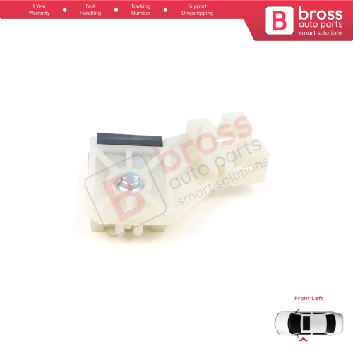 Window Regulator Repair Clips Front Left L2 for VW Polo MK4 6Q 9A 9N 9N3 9A4 4/5-Door Hatchback Sedan 6Q4837461