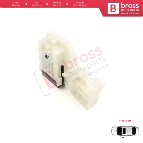 Window Regulator Repair Clips Front Left L2 for VW Polo MK4 6Q 9A 9N 9N3 9A4 4/5-Door Hatchback Sedan 6Q4837461