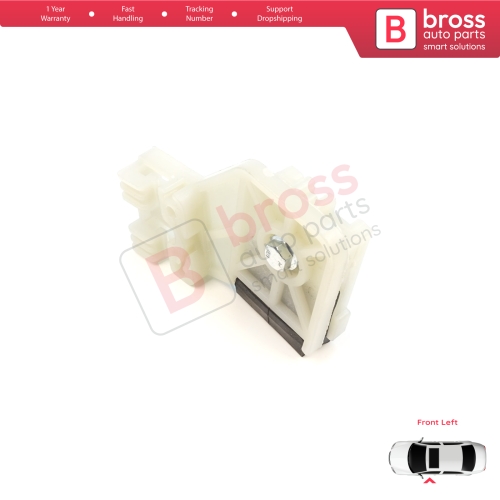 Window Regulator Repair Clips Front Left L2 for VW Polo MK4 6Q 9A 9N 9N3 9A4 4/5-Door Hatchback Sedan 6Q4837461