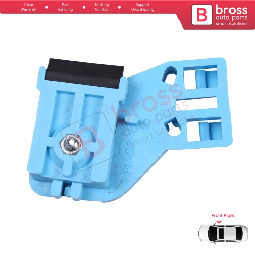 Window Regulator Repair Clips Front Right R2 Door for VW Polo MK4 6Q 9A 9N 9N3 9A4 4/5-Door Hatchback Sedan 6Q4837462