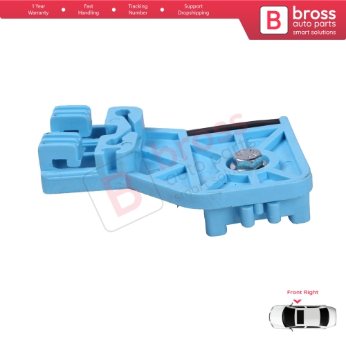 Window Regulator Repair Clips Front Right R2 Door for VW Polo MK4 6Q 9A 9N 9N3 9A4 4/5-Door Hatchback Sedan 6Q4837462