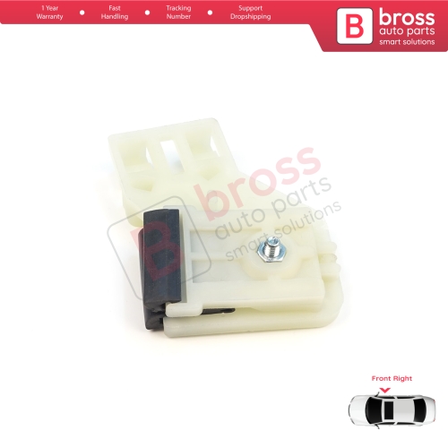 Window Regulator Repair Clips Front Right R2 Door for VW Polo MK4 6Q 9A 9N 9N3 9A4 4/5-Door Hatchback Sedan 6Q4837462