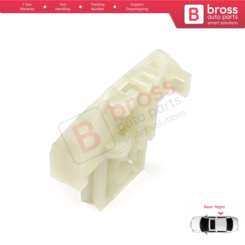 Window Regulator Repair Clips Rear Right Door for Ford Focus MK1 4/5 Door Hatchback Sedan Estate Wagon 1143004