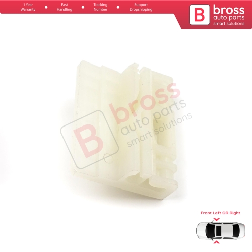 Window Regulator Repair Clips B Front for Audi A4 B6 B7 Seat Exeo 3R VW Touareg MK1 7L Porsche Cayenne MK1 8E0837461