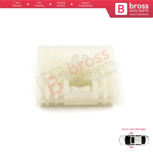 Window Regulator Repair Clips B Front for Audi A4 B6 B7 Seat Exeo 3R VW Touareg MK1 7L Porsche Cayenne MK1 8E0837461
