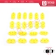 20 Pieces Window Regulator Guide Clips for Buick Pontiac Oldsmobile Impala Cadillac GM Saab 20369894 20369895