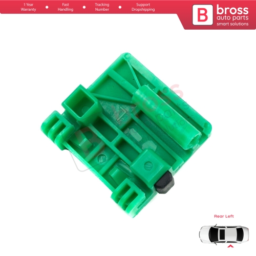 Window Regulator Repair Clips Rear Left for Renault Scenic MK1 Laguna MK2 Espace MK4 MK5 Vel Satis 7700437156