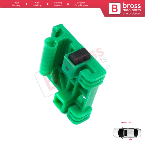 Window Regulator Repair Clips Rear Left for Renault Scenic MK1 Laguna MK2 Espace MK4 MK5 Vel Satis 7700437156