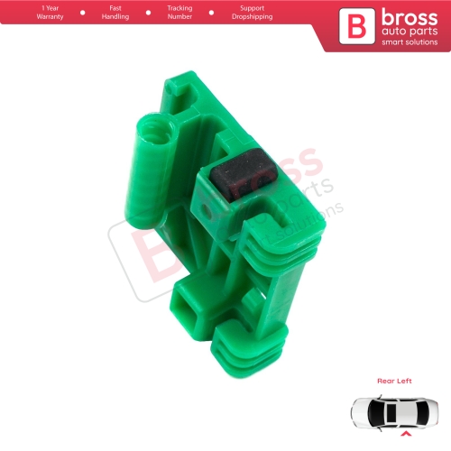 Window Regulator Repair Clips Rear Left for Renault Scenic MK1 Laguna MK2 Espace MK4 MK5 Vel Satis 7700437156