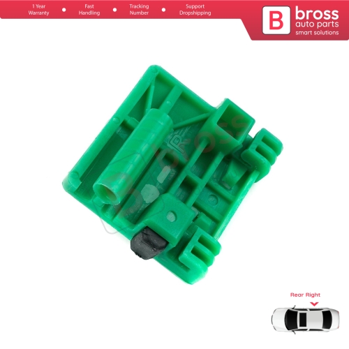 Window Regulator Repair Clips Rear Right for Renault Scenic MK1 Laguna MK2 Espace MK4 MK5 Vel Satis 7700437155
