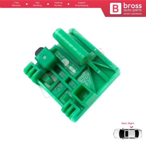 Window Regulator Repair Clips Rear Right for Renault Scenic MK1 Laguna MK2 Espace MK4 MK5 Vel Satis 7700437155