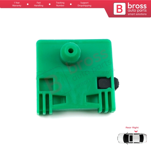 Window Regulator Repair Clips Rear Right for Renault Scenic MK1 Laguna MK2 Espace MK4 MK5 Vel Satis 7700437155