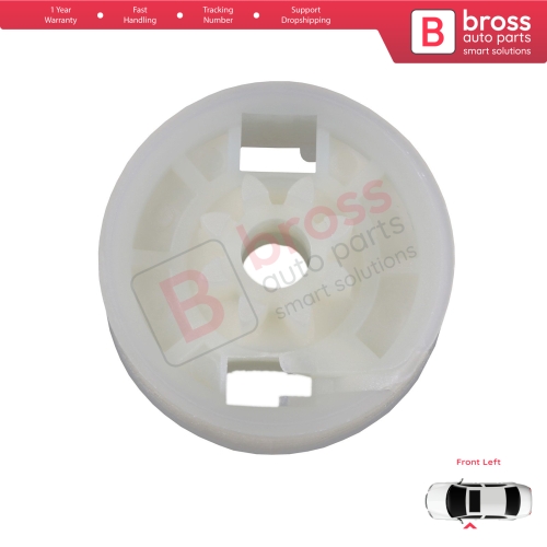 Window Regulator Repair Roller Gear Wheel Pulley Front Left Door for Mercedes Vito Viano Mixto V Class MK2 W639 2003-2010 6397200046