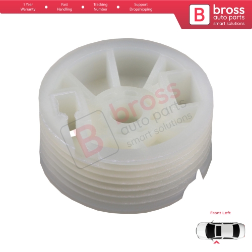 Window Regulator Repair Roller Gear Wheel Pulley Front Left Door for Mercedes Vito Viano Mixto V Class MK2 W639 2003-2010 6397200046