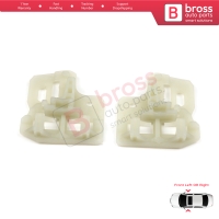 Window Regulator Repair Clips Front Left or Right Door for BMW X5 E53 2000-2006 51338254911 51338254912