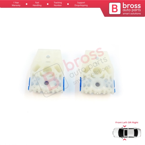 Window Regulator Repair Clips A+B Front for VW Golf MK5 2003-2009 Jetta A5 1K 2005-2010 1K4837461