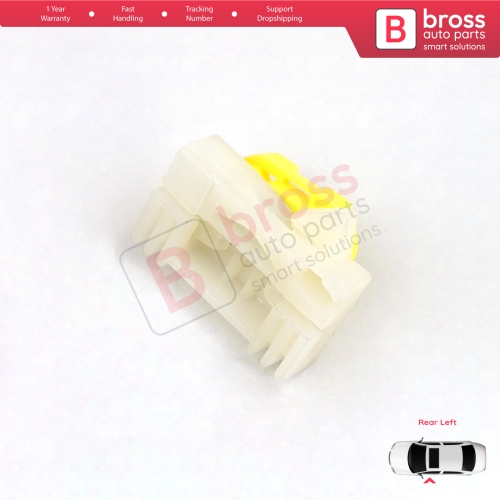Window Regulator Repair Clips Rear Left Door for Vauxhall Opel Meriva MK1 A X03 2003-2010 93362663