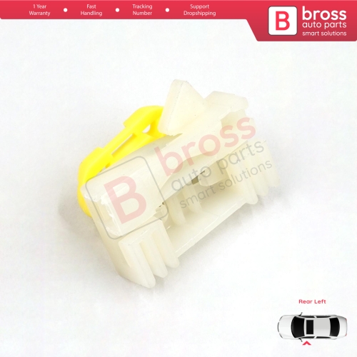 Window Regulator Repair Clips Rear Left Door for Vauxhall Opel Meriva MK1 A X03 2003-2010 93362663