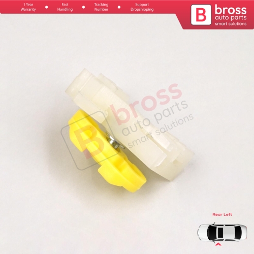 Window Regulator Repair Clips Rear Left Door for Vauxhall Opel Meriva MK1 A X03 2003-2010 93362663
