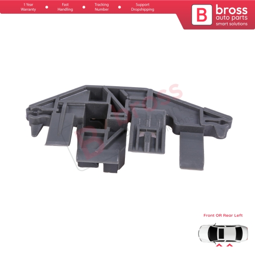Window Regulator Repair Clips Front or Rear Left for Peugeot 406 8B 8E/F 1995-2004 4/5 Door 9221F6 922337 