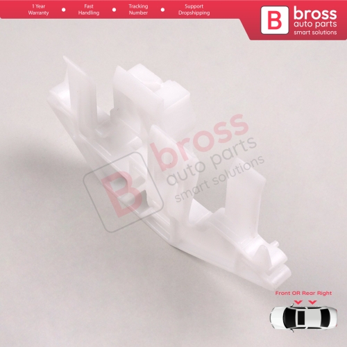 Window Regulator Repair Clips Front or Rear Right for Peugeot 406 8B 8E/F 1995-2004 4/5 Door 9222F4 922457