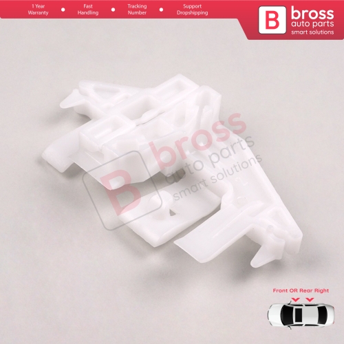 Window Regulator Repair Clips Front or Rear Right for Peugeot 406 8B 8E/F 1995-2004 4/5 Door 9222F4 922457