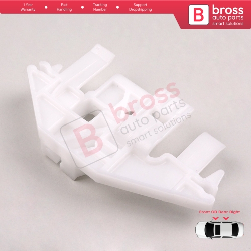Window Regulator Repair Clips Front or Rear Right for Peugeot 406 8B 8E/F 1995-2004 4/5 Door 9222F4 922457