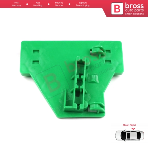 Window Regulator Repair Clips Rear Right for Audi A4 B6 8E2 8E5 B7 8EC 8ED Seat Exeo 3R 4/5 Door 8E0839462