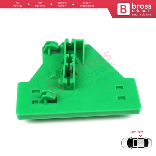 Window Regulator Repair Clips Rear Right for Audi A4 B6 8E2 8E5 B7 8EC 8ED Seat Exeo 3R 4/5 Door 8E0839462