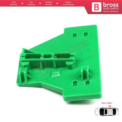 Window Regulator Repair Clips Rear Right for Audi A4 B6 8E2 8E5 B7 8EC 8ED Seat Exeo 3R 4/5 Door 8E0839462