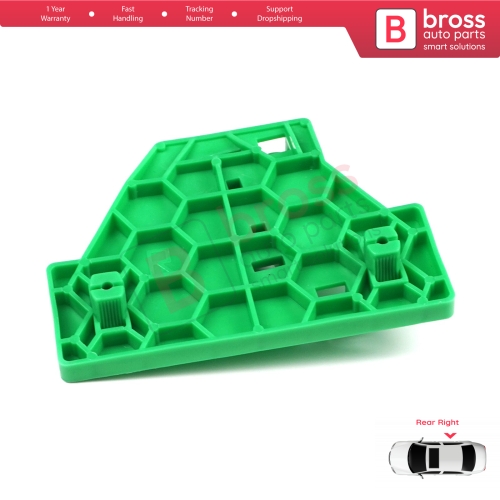 Window Regulator Repair Clips Rear Right for Audi A4 B6 8E2 8E5 B7 8EC 8ED Seat Exeo 3R 4/5 Door 8E0839462