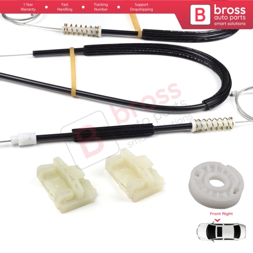 Window Regulator Repair Kit Front Right Door for VW Passat B5 B5.5 3B 3BG Skoda Superb MK1 B5 3U 3B1837462