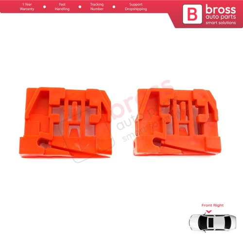 Window Regulator Repair Clips Front Right Door for VW Touran MK1 1T1 1T2 1T3 2003-2015 1T1837462