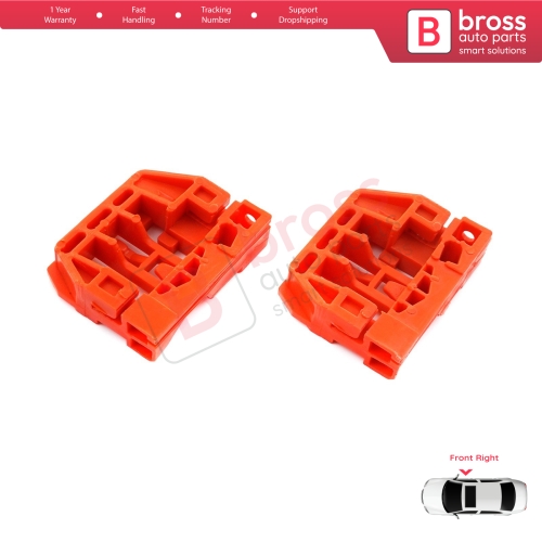 Window Regulator Repair Clips Front Right Door for VW Touran MK1 1T1 1T2 1T3 2003-2015 1T1837462
