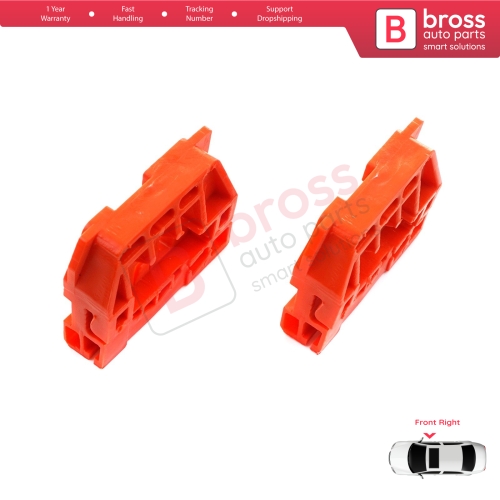 Window Regulator Repair Clips Front Right Door for VW Touran MK1 1T1 1T2 1T3 2003-2015 1T1837462