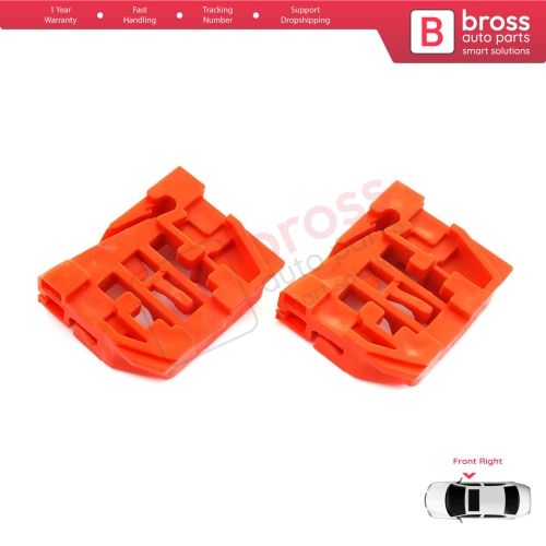 Window Regulator Repair Clips Front Right Door for VW Touran MK1 1T1 1T2 1T3 2003-2015 1T1837462