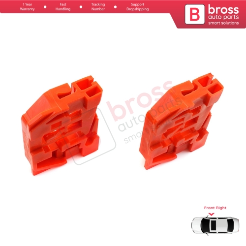 Window Regulator Repair Clips Front Right Door for VW Touran MK1 1T1 1T2 1T3 2003-2015 1T1837462