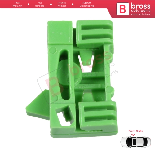 Power Window Regulator Repair Clips Front Right for Peugeot 306 1992-2003 4/5 Door HB Sedan Saloon 9221C1