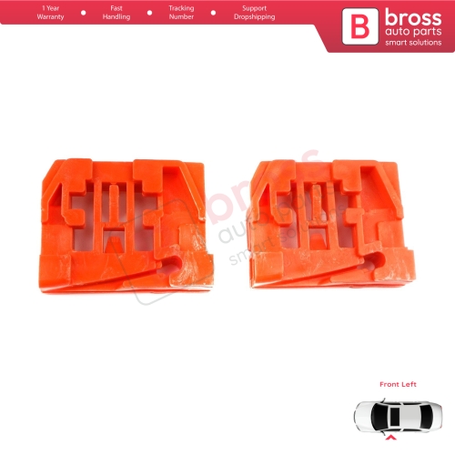 Window Regulator Repair Clips Front Left Door for VW Touran MK1 1T1 1T2 1T3 2003-2015 1T1837461