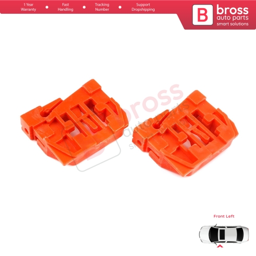Window Regulator Repair Clips Front Left Door for VW Touran MK1 1T1 1T2 1T3 2003-2015 1T1837461