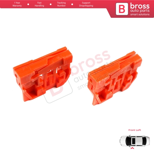 Window Regulator Repair Clips Front Left Door for VW Touran MK1 1T1 1T2 1T3 2003-2015 1T1837461