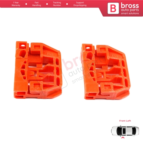 Window Regulator Repair Clips Front Left Door for VW Touran MK1 1T1 1T2 1T3 2003-2015 1T1837461