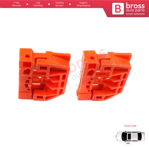 Window Regulator Repair Clips Front Left Door for VW Touran MK1 1T1 1T2 1T3 2003-2015 1T1837461