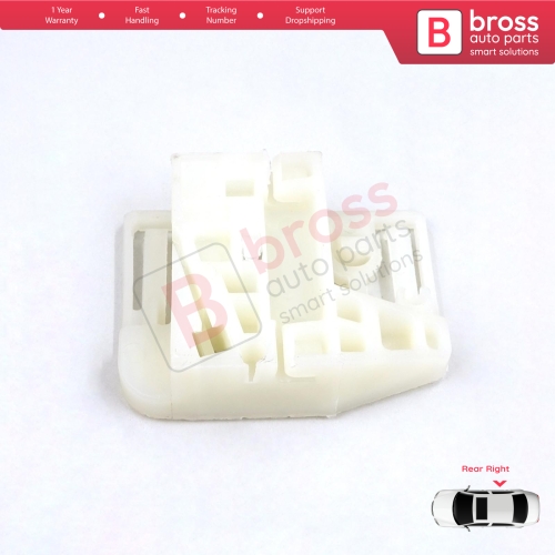 Window Regulator Repair Clips Rear Right Door for Renault Megane MK2 2002-2008 4/5 Door 82000280068