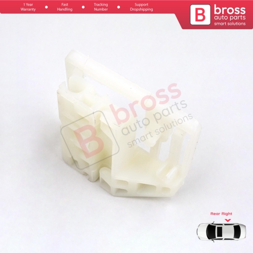 Window Regulator Repair Clips Rear Right Door for Renault Megane MK2 2002-2008 4/5 Door 82000280068