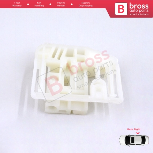 Window Regulator Repair Clips Rear Right Door for Renault Megane MK2 2002-2008 4/5 Door 82000280068